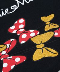 Blusa-Infantil-Minnie-Lacos-com-Glitter-Manga-Curta-Decote-Redondo-Preta-9348619-Preto_3
