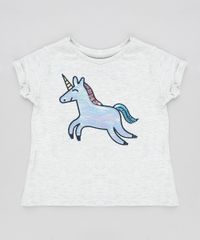 Blusa-Infantil-Unicornio-Holografico-com-Paetes-Manga-Curta-Decote-Redondo-Cinza-Mescla-Claro-9381676-Cinza_Mescla_Claro_1