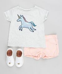 Blusa-Infantil-Unicornio-Holografico-com-Paetes-Manga-Curta-Decote-Redondo-Cinza-Mescla-Claro-9381676-Cinza_Mescla_Claro_3