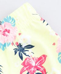 Conjunto-Infantil-de-Blusa--Sweet-Lovers--Manga-Curta-Off-White---Short-Estampado-Floral---Faixa-de-Cabelo--Amarela-9117947-Amarelo_6