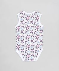 Body-Infantil-Minnie-Estampado-de-Arco-Iris-Sem-Manga-Decote-Redondo-Branco-9190301-Branco_2