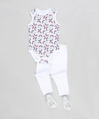 Body-Infantil-Minnie-Estampado-de-Arco-Iris-Sem-Manga-Decote-Redondo-Branco-9190301-Branco_3