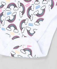Body-Infantil-Minnie-Estampado-de-Arco-Iris-Sem-Manga-Decote-Redondo-Branco-9190301-Branco_4