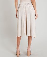 Saia-Feminina-Midi-Plissada-com-Lurex-em-Trico-Bege-9042920-Bege_2