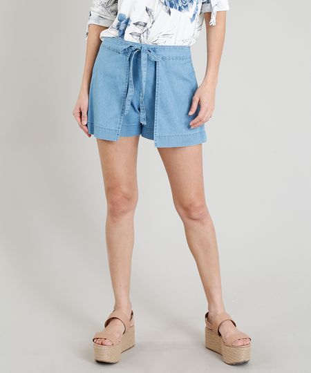 Short-Jeans-Feminino-com-Sobreposicao-e-Amarracao-Azul-Claro-9372342-Azul_Claro_1 Short-Jeans-Feminino-com-Sobreposicao-e-Amarracao-Azul-Claro-9372342-Azul_Claro_1