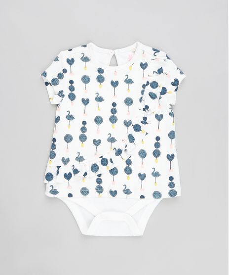Body-Blusa-Infantil-Estampado-de-Arbusto-com-Babado-Manga-Curta-Off-White-9205022-Off_White_1