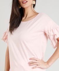 Blusa-Feminina-com-Babado-na-Manga-curta-Rose-9341904-Rose_4