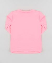 Blusa-de-Praia-Infantil-com-Estampa-Floral-Manga-Longa-Decote-Redondo-com-protecao-UV50--Rosa-Neon-9300532-Rosa_Neon_2