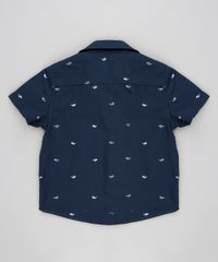 Camisa-Infantil-Estampada-de-Oculos-Manga-Curta-Azul-Marinho-9298273-Azul_Marinho_2