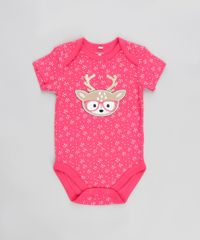 Body-Infantil-Rena-Estampado-Manga-Curta-Decote-Redondo-Rosa-Escuro-9110006-Rosa_Escuro_1