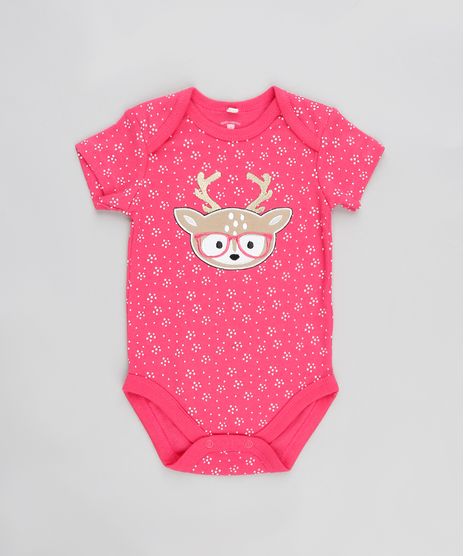 Body-Infantil-Rena-Estampado-Manga-Curta-Decote-Redondo-Rosa-Escuro-9110006-Rosa_Escuro_1