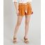 Short-Clochard-Feminino-com-Prega-e-Cordao-de-Amarracao-Caramelo-9365646-Caramelo_1