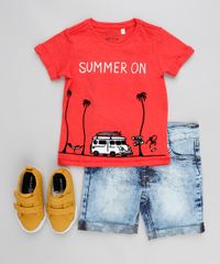 Camiseta-Infantil-Botone--Summer-on--Manga-Curta-Gola-Careca-Vermelha-9302645-Vermelho_3