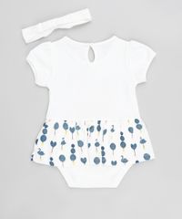 Body-Saia-Infantil-com-Estampa-de-Cisne-Manga-Curta---Faixa-de-Cabelo-Branco-9205026-Branco_2