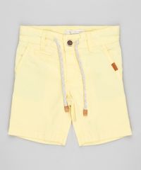 Bermuda-Color-Infantil-Reta-com-Cordao-Amarela-9197967-Amarelo_1
