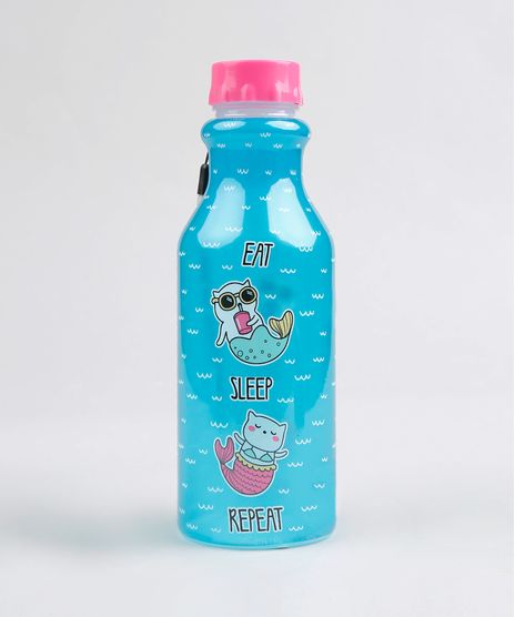 Garrafa-com-Alca-Estampada-Gato-Sereia-Azul-9348871-Azul_1