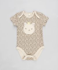 Body-Infantil-Gatinha-Estampado-Animal-Print-Manga-Curta-Decote-Redondo-Bege-9110013-Bege_1
