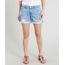 Short-Jeans-Feminino-Midi-Destroyed-com-Barra-Dobrada-Azul-Claro-9381767-Azul_Claro_1