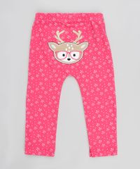 Calca-Infantil-Rena-Estampada-Rosa-Escuro-9110004-Rosa_Escuro_1