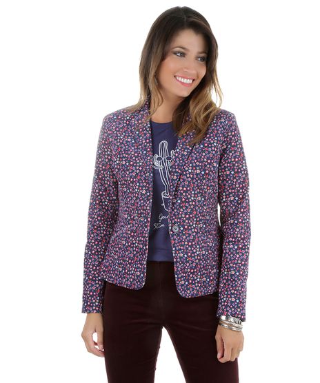 Blazer-Floral-em-Veludo-Cotele-Azul-Escuro-8175534-Azul_Escuro_1