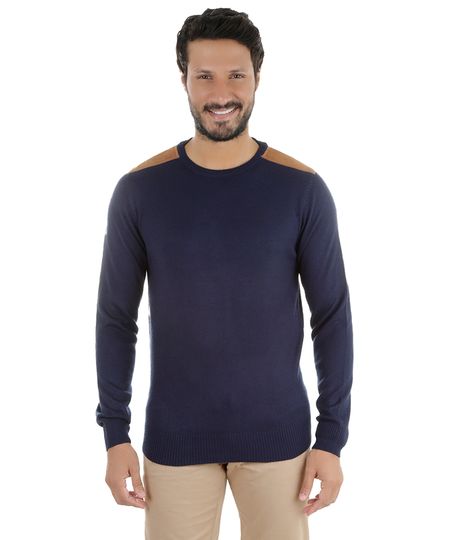 Sueter-com-Recorte-em-Suede-Azul-Marinho-8177867-Azul_Marinho_1