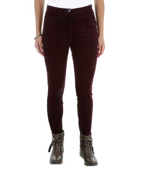 Calca-Cigarrete-em-Veludo-Vinho-8175561-Vinho_1 Calca-Cigarrete-em-Veludo-Vinho-8175561-Vinho_1