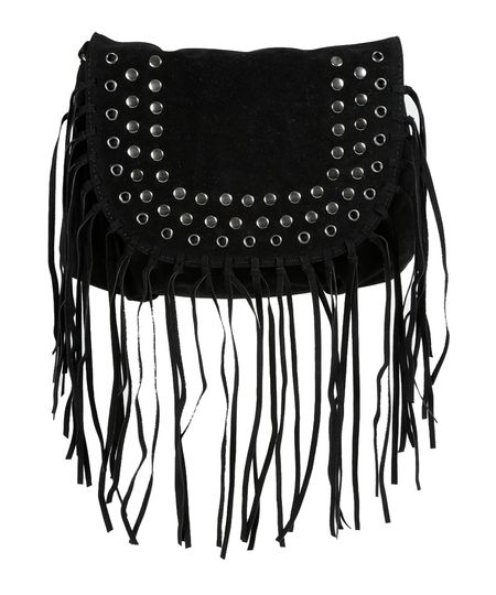 Bolsa-em-Suede-com-Franjas-Preta-8218981-Preto_1 Bolsa-em-Suede-com-Franjas-Preta-8218981-Preto_1