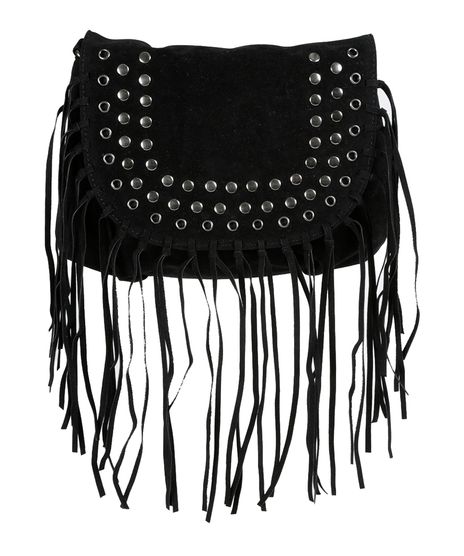 Bolsa-em-Suede-com-Franjas-Preta-8218981-Preto_1