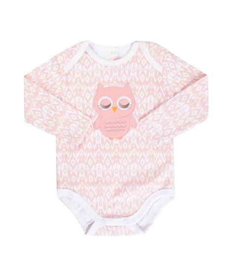Body-Coruja-em-Algodao---Sustentavel-Rosa-Claro-8178773-Rosa_Claro_1