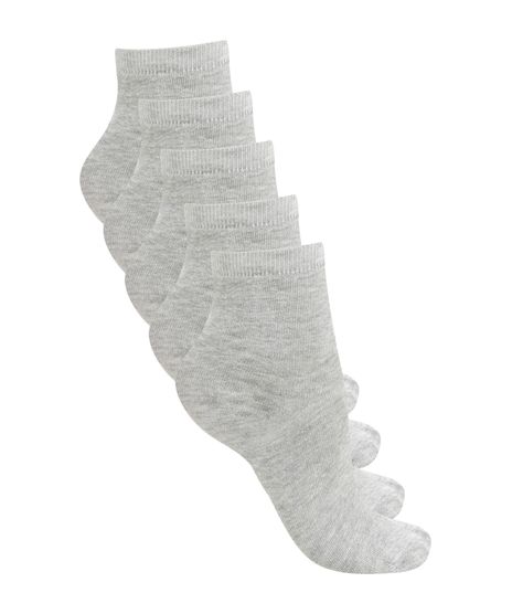Kit-de-5-Pares-de-Meias-Cinza-Mescla-8329097-Cinza_Mescla_1