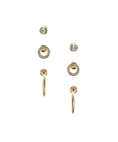 Kit-de-3-Pares-de-Brincos-Dourado-8318770-Dourado_1 Kit-de-3-Pares-de-Brincos-Dourado-8318770-Dourado_1