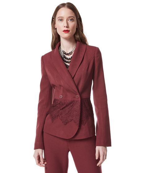 Blazer-Herchcovitch-com-Renda-Vinho-8238340-Vinho_1