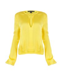 Blusa-Herchcovitch-em-Crepe-Amarela-8240812-Amarelo_5