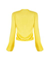Blusa-Herchcovitch-em-Crepe-Amarela-8240812-Amarelo_6