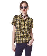 Camisa-Xadrez-Herchcovitch-Amarela-8245567-Amarelo_1