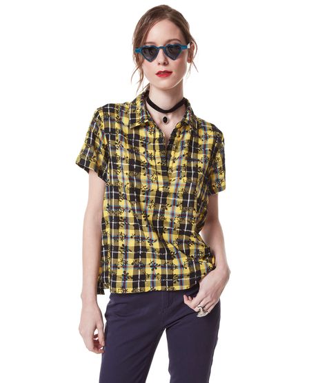 Camisa-Xadrez-Herchcovitch-Amarela-8245567-Amarelo_1