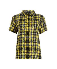 Camisa-Xadrez-Herchcovitch-Amarela-8245567-Amarelo_5