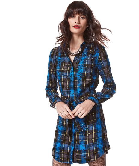 Vestido-Chemise-Xadrez-Herchcovitch-Azul-8246227-Azul_1