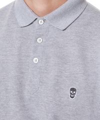 Polo-em-Piquet-Herchcovitch-com-Caveira-Cinza-Mescla-8263342-Cinza_Mescla_4