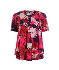 Blusa-Herchcovitch-Estampada-de-Crisantemo-Pink-8240249-Pink_5