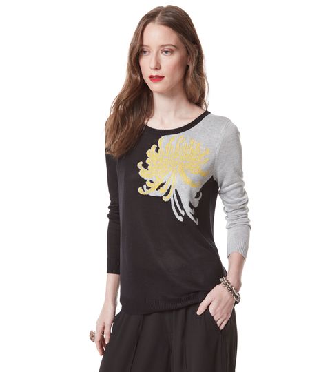 Sueter--Crisantemo--Herchcovitch--Preto-8237909-Preto_1 Sueter--Crisantemo--Herchcovitch--Preto-8237909-Preto_1