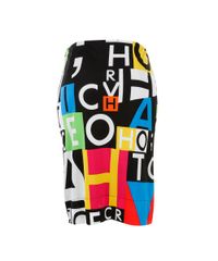 Saia-Midi-Herchcovitch-Estampada-de-Letras-Amarela-8245597-Amarelo_6