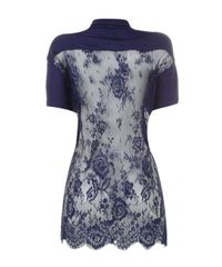 Blusa-Herchcovitch-com-Brilho-e-Renda-Azul-Marinho-8243055-Azul_Marinho_6