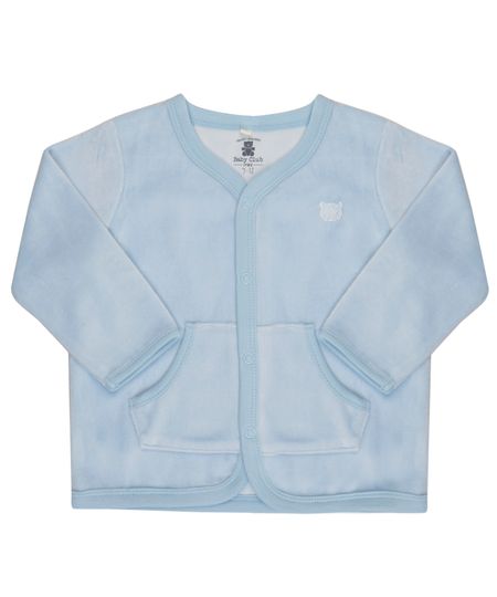 Cardigan-em-Plush-de-Algodao---Sustentavel-Azul-Claro-8190369-Azul_Claro_1