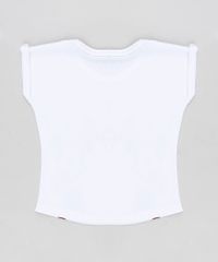 Blusa-Infantil-Minnie-Lacos-com-Glitter-Manga-Curta-Decote-Redondo-Branca-9348618-Branco_2