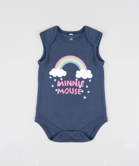 Body-Infantil-Minnie-Arco-Iris-Sem-Manga-Decote-Redondo-Azul-Marinho-9190299-Azul_Marinho_1