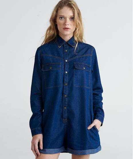 Macaquinho-Jeans-Feminino-Mindset-Manga-Longa-Azul-Escuro-9391047-Azul_Escuro_1