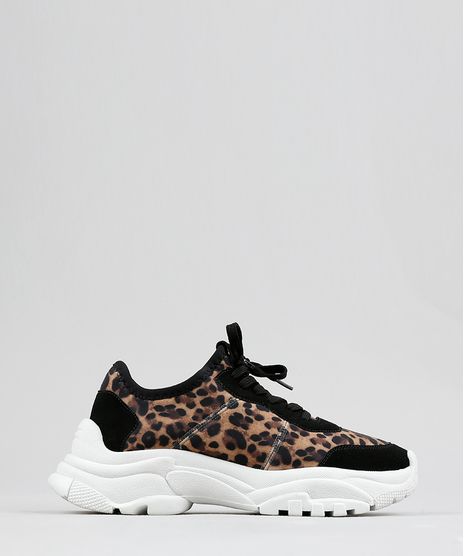 Tenis-Chunky-Feminino-Mindset-Estampado-Animal-Print-Preto-9414658-Preto_1