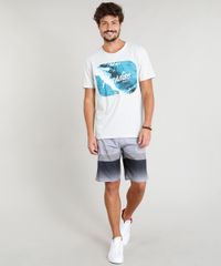 Camiseta-Masculina--Paradise--Manga-Curta-Gola-Careca-Cinza-Mescla-Claro-9275867-Cinza_Mescla_Claro_3