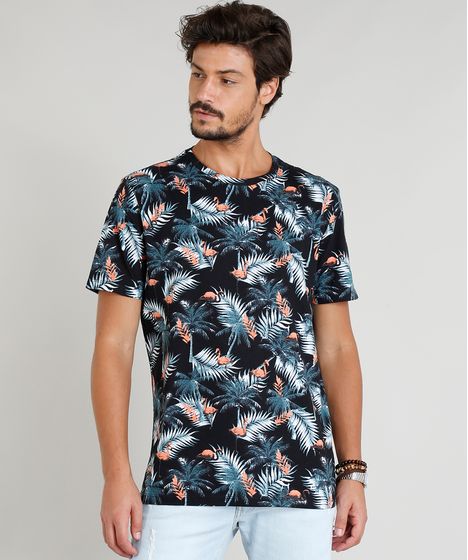 camisa estampadas masculinas